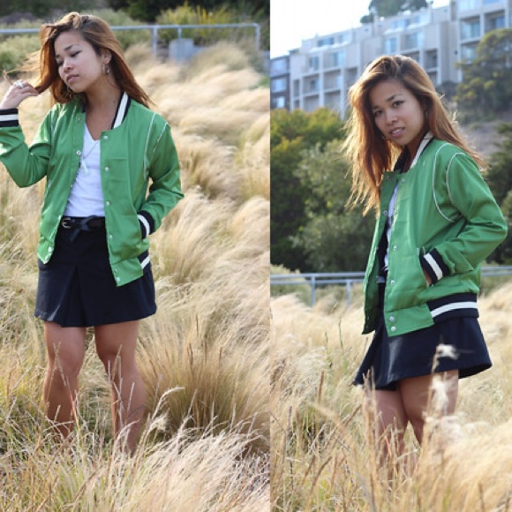 NWOT Urban Outfitters Varsity Baseball Jacket